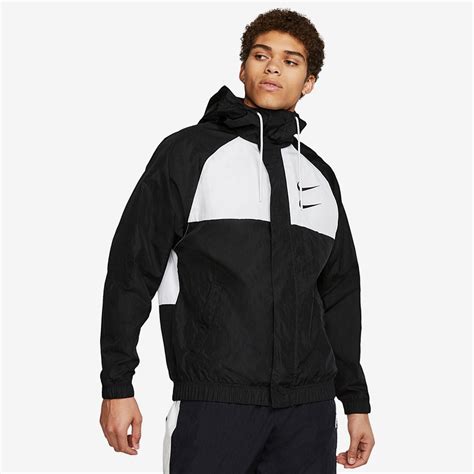 nike softshell jacke schwarz weiß|Schwarz Bekleidung Jacken .